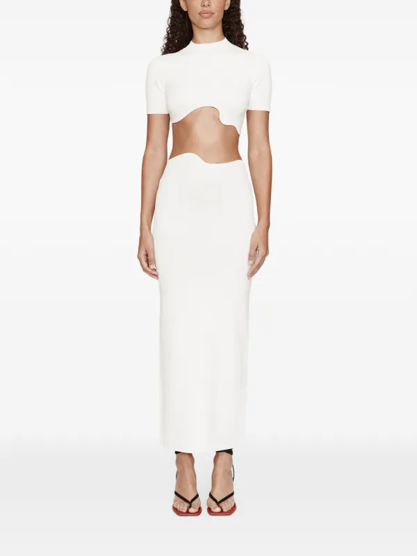 Christopher Esber Maparadita Skirt in Neutrals