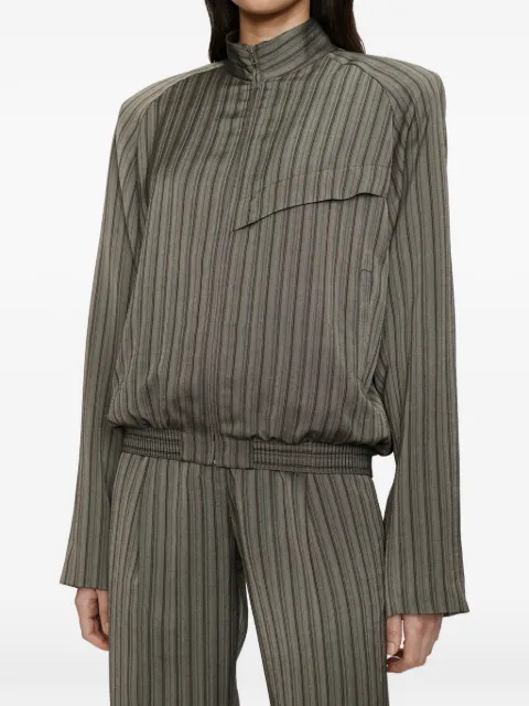 Christopher Esber Reyer striped bomber jacket