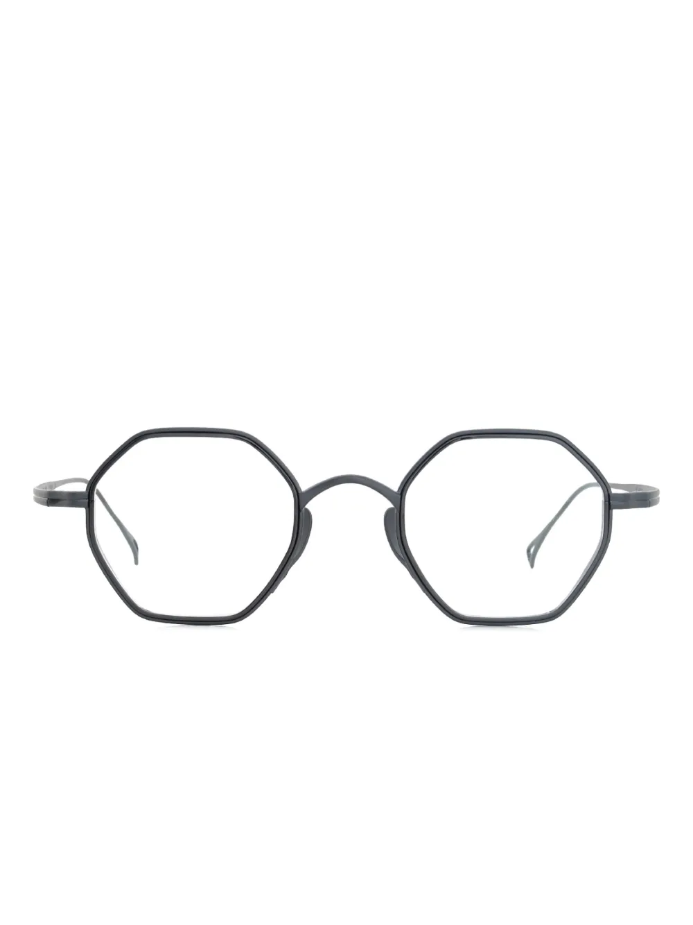 Kame Mannen geometric-frame glasses | Black | Image 1