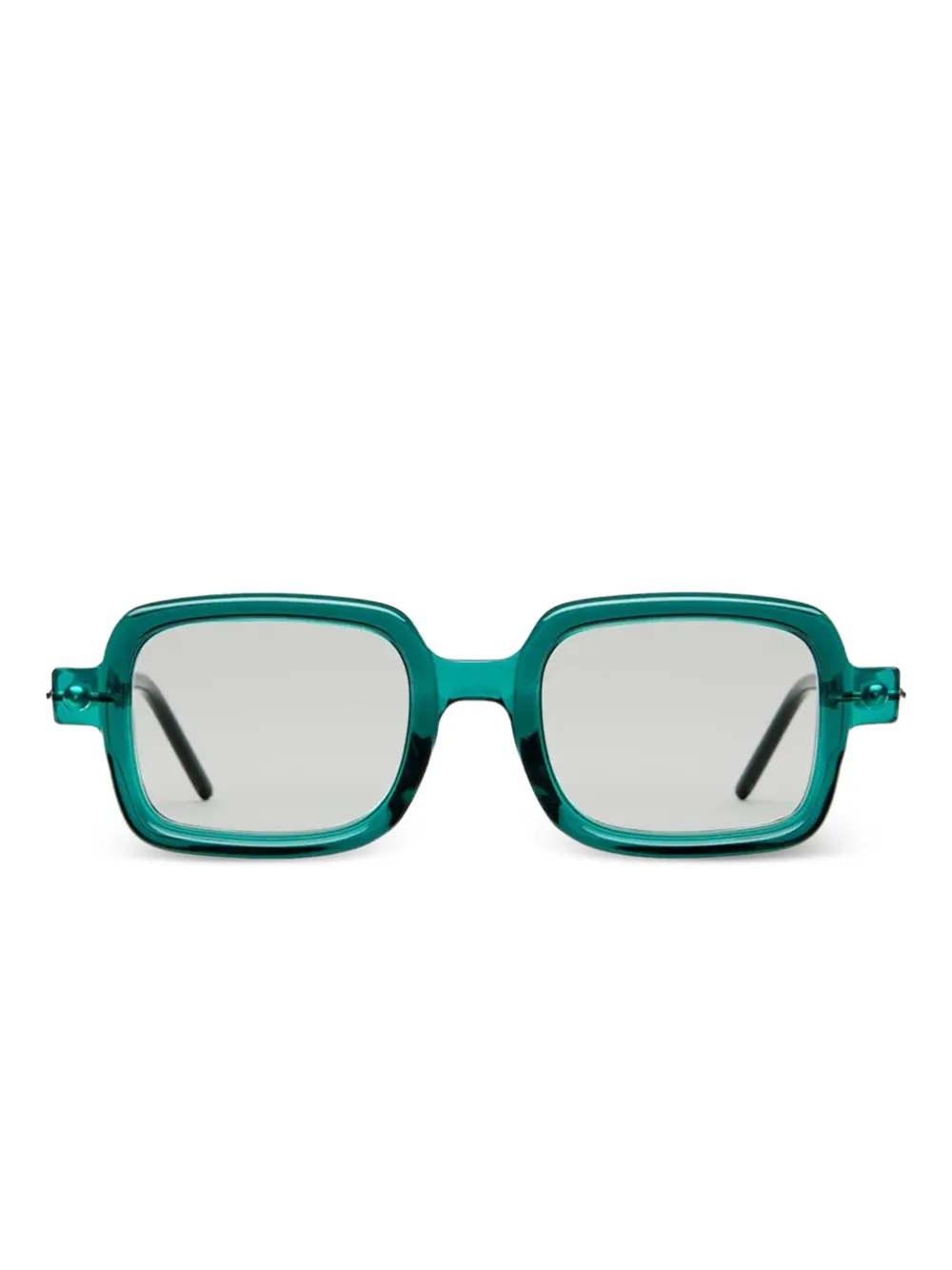 Kuboraum P2 rectangle-frame glasses | Green | Image 1