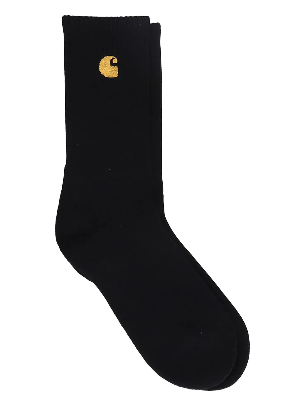 Carhartt WIP Chase embroidered socks | Black | Image 1