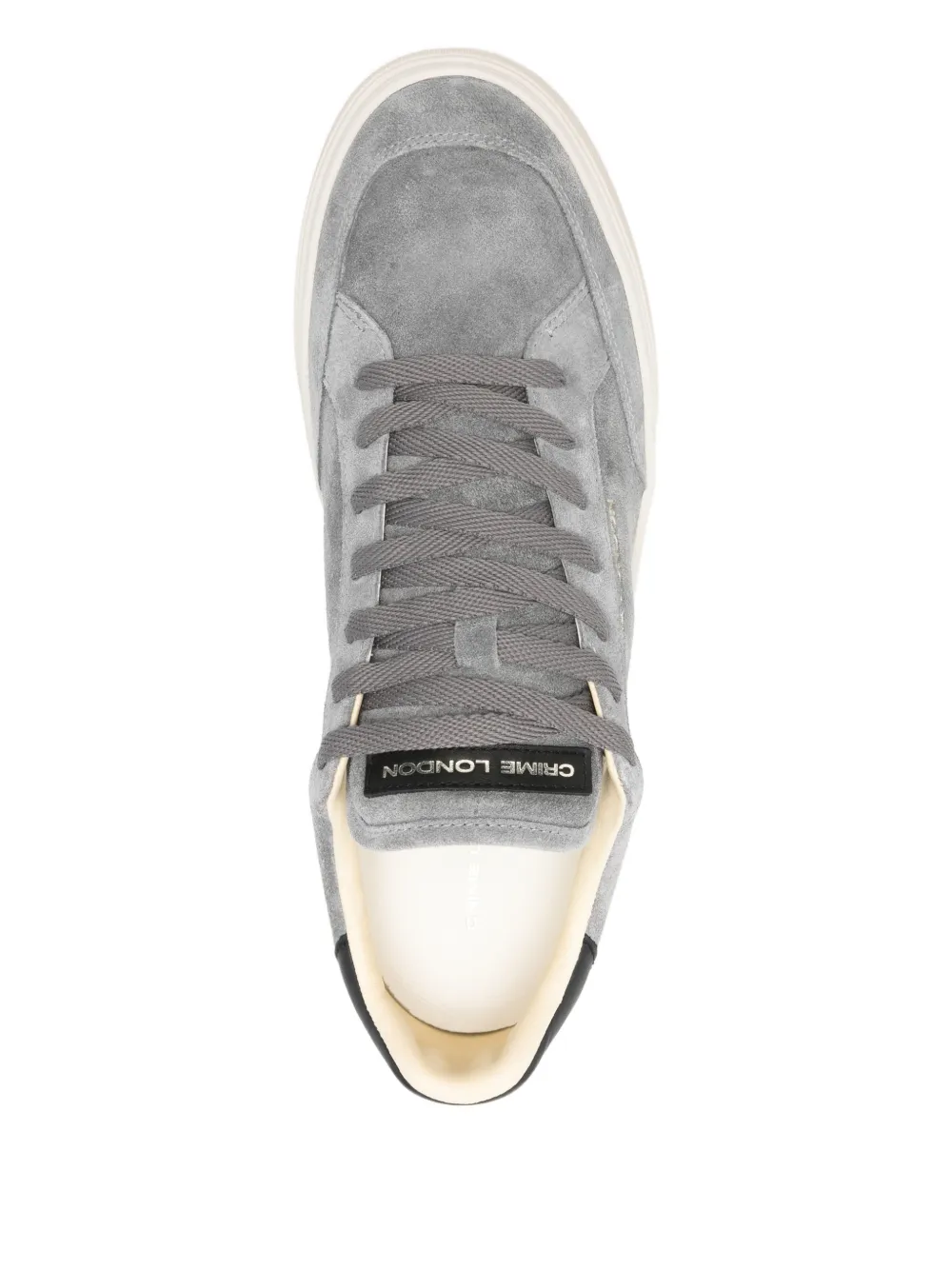 Crime London Sneakers Grijs