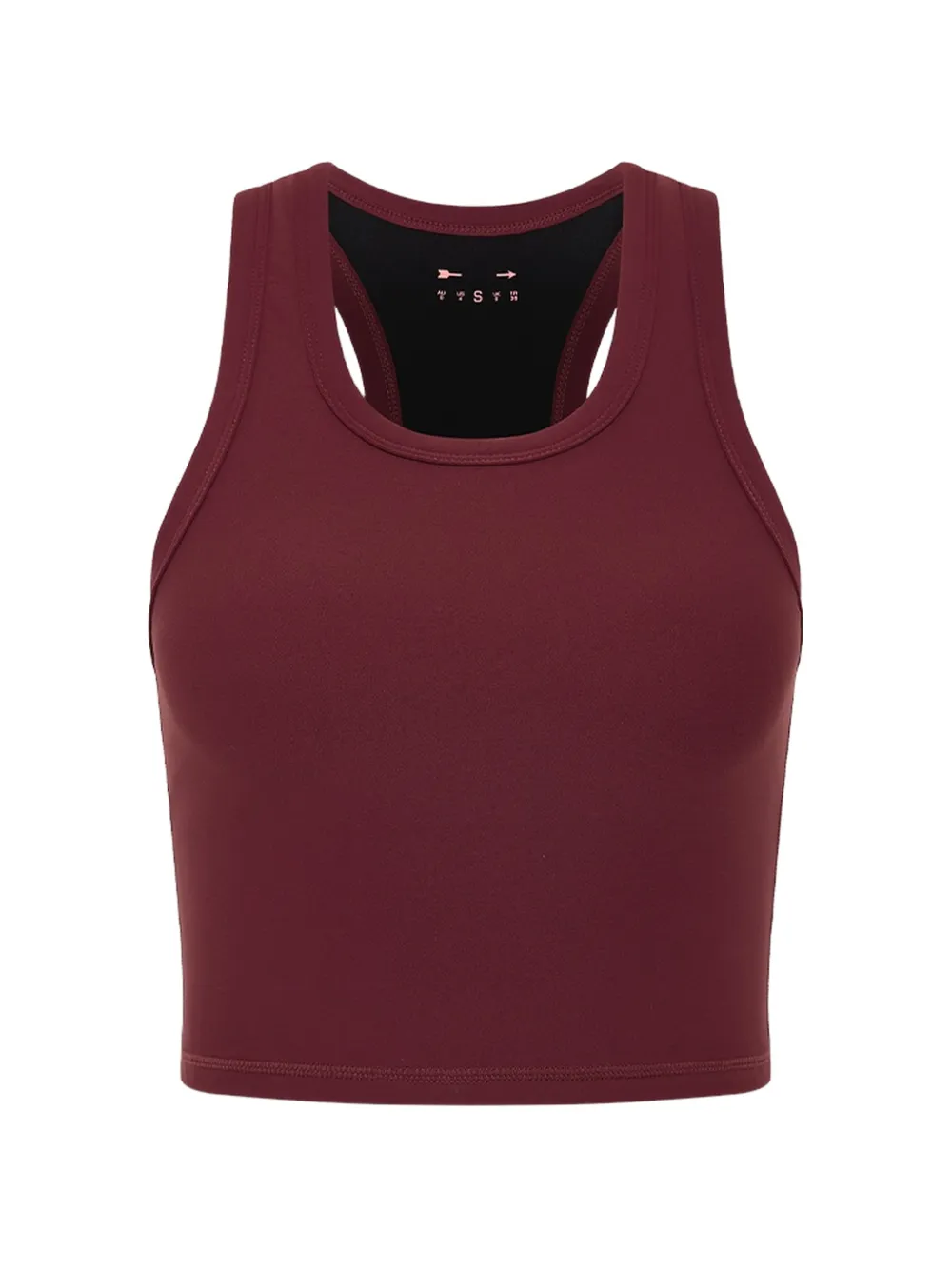 The Upside Sophie Cropped-Top - Braun