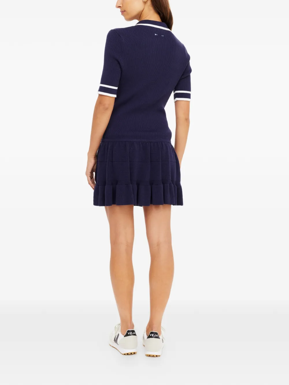  The Upside Plume Mini Dress - Blue 