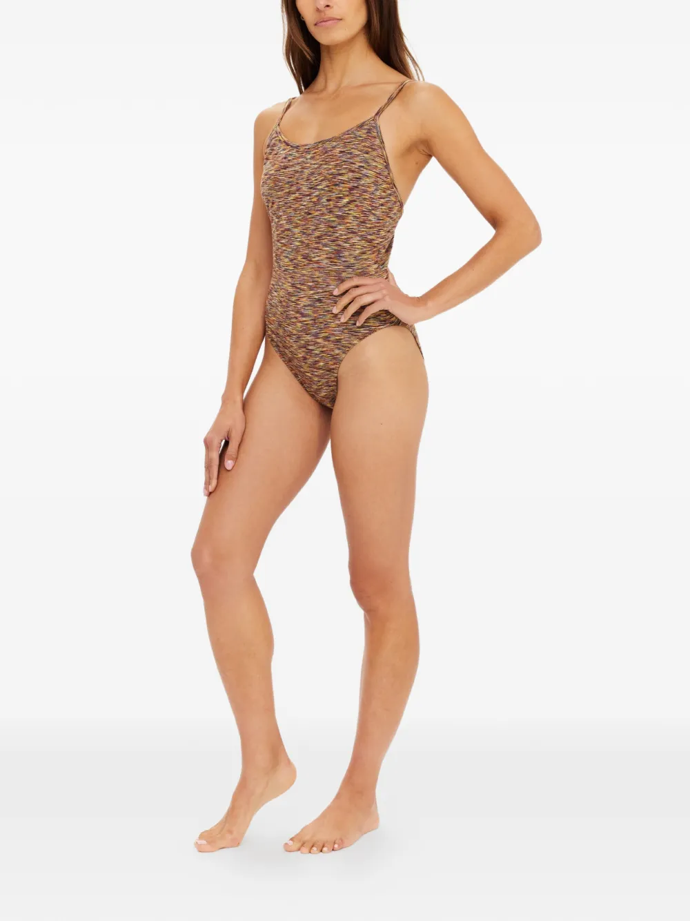  The Upside Seamless Flow Bodysuit - Brown 