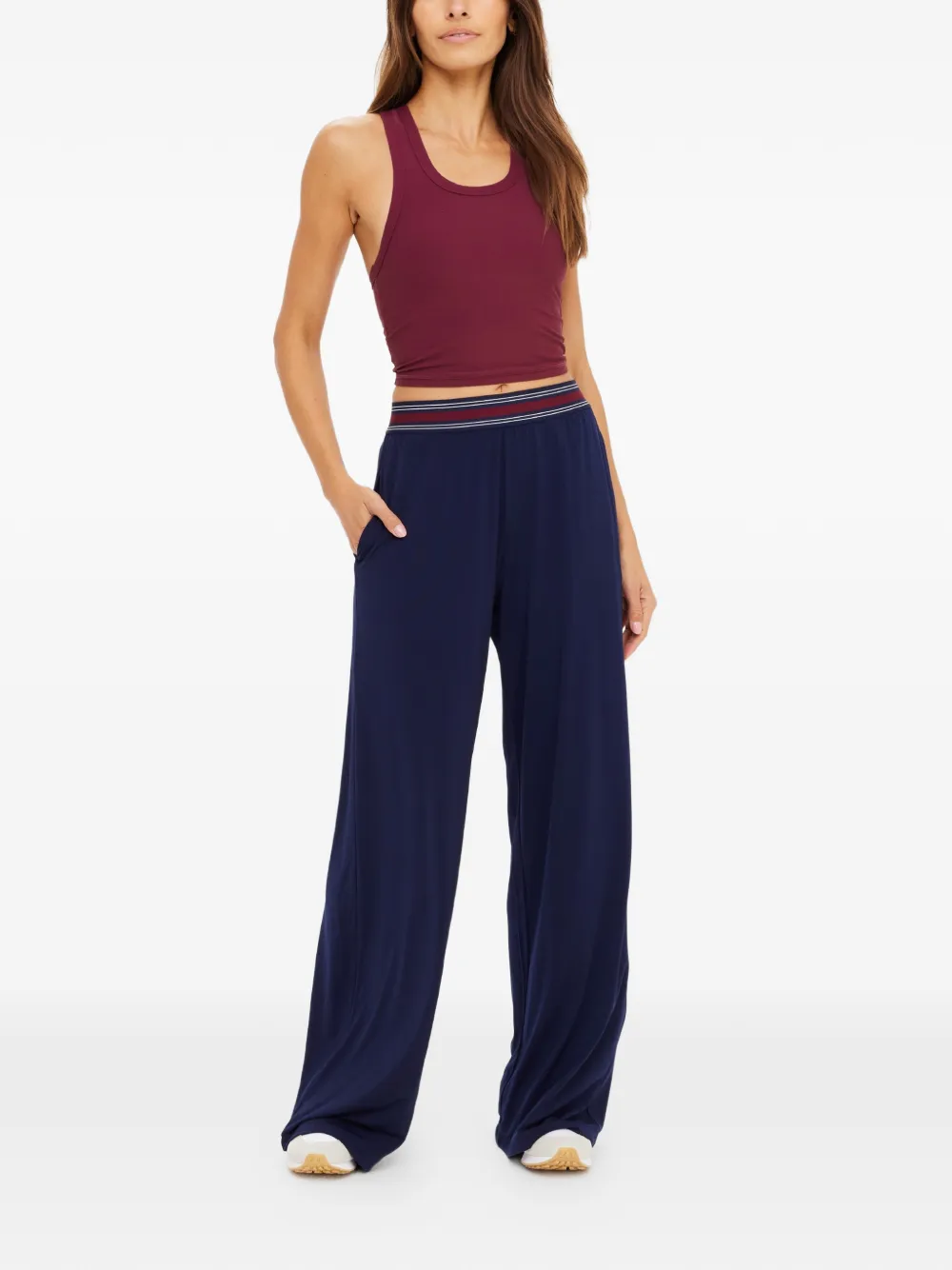  The Upside Harlan Wide-leg Trousers - Blue 