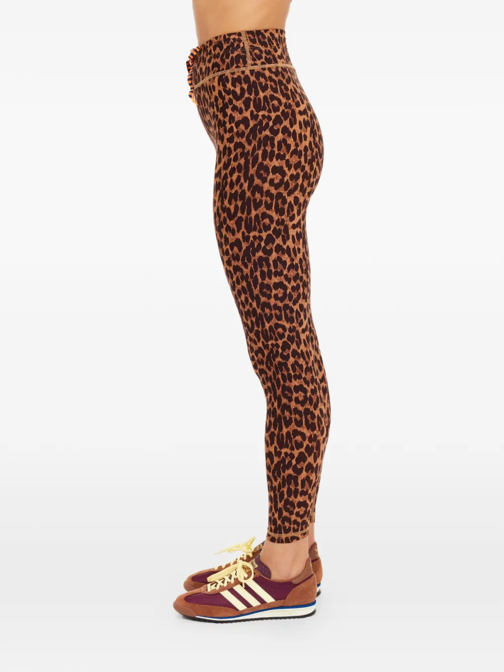 The Upside Malawi legging met dierenprint Bruin