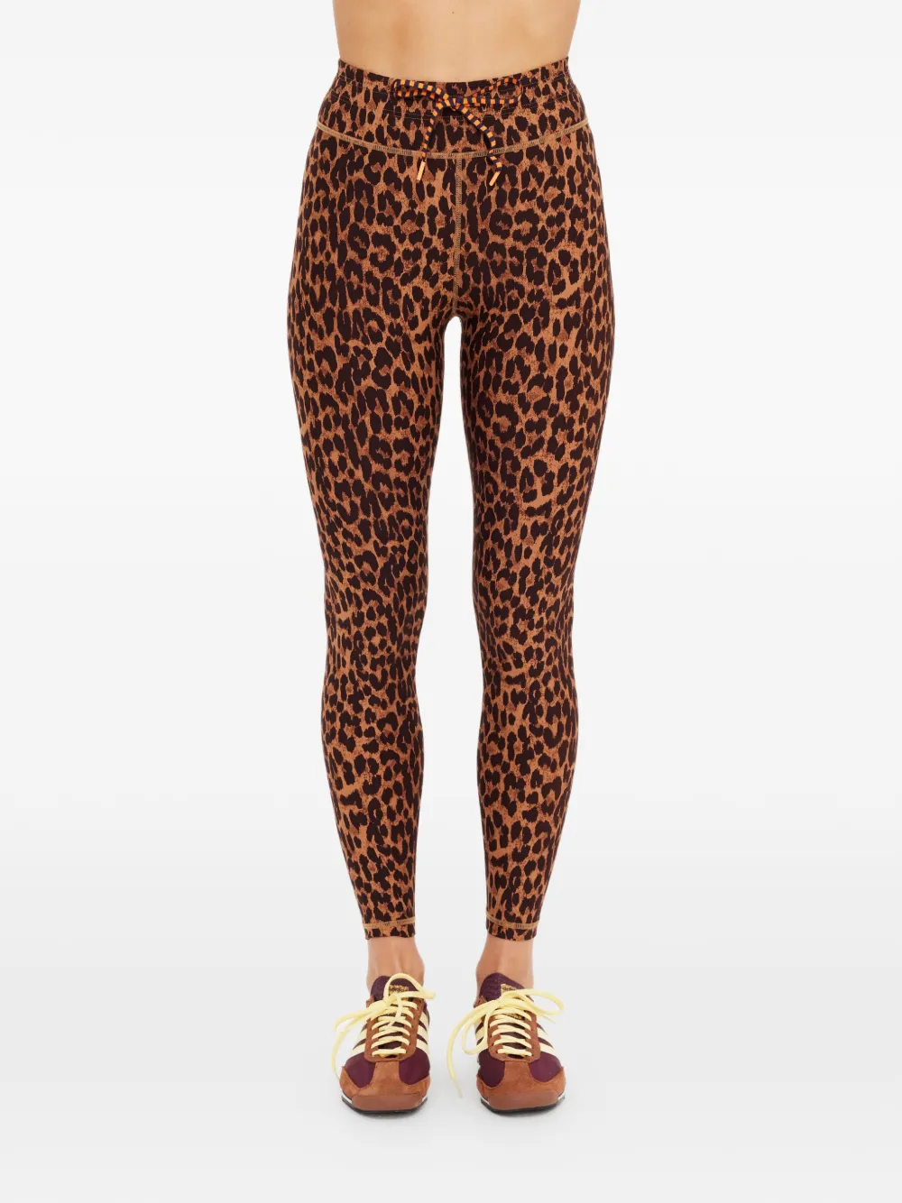 The Upside Malawi animal-print leggings - Marrone