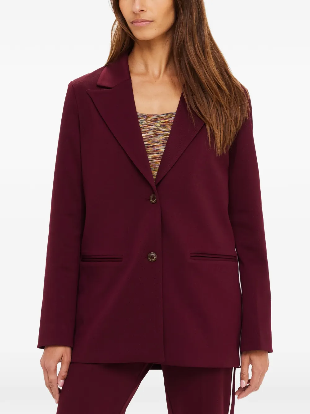  The Upside Mendoza Front-pocket Blazer - Brown 