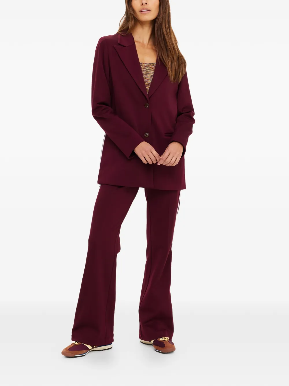  The Upside Mendoza Front-pocket Blazer - Brown 