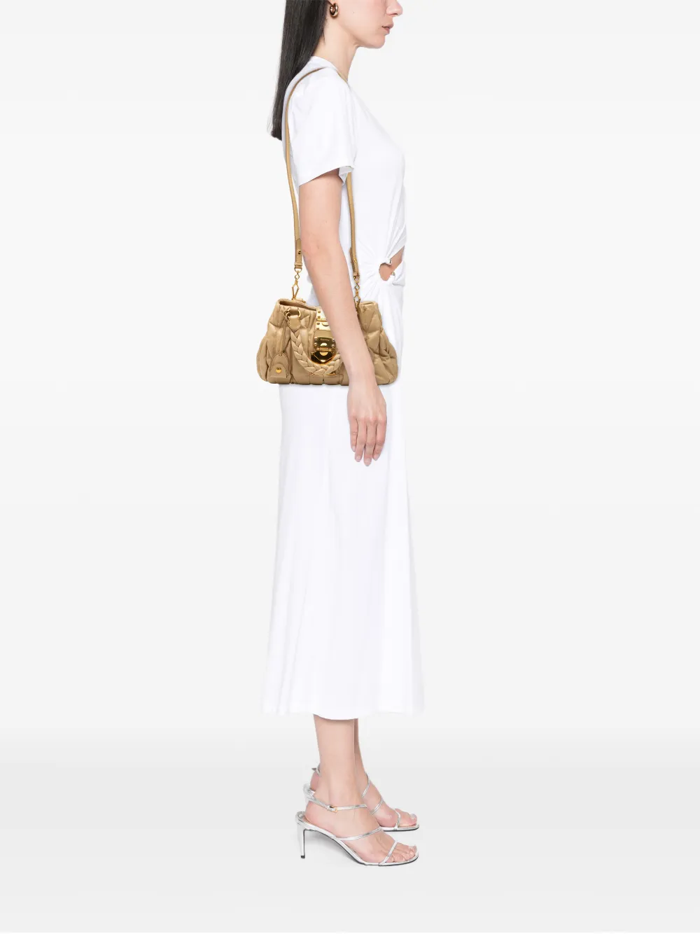 Miu Miu Pre-Owned bolso satchel de matelassé 2010 | Estilos de archivo | Image 2