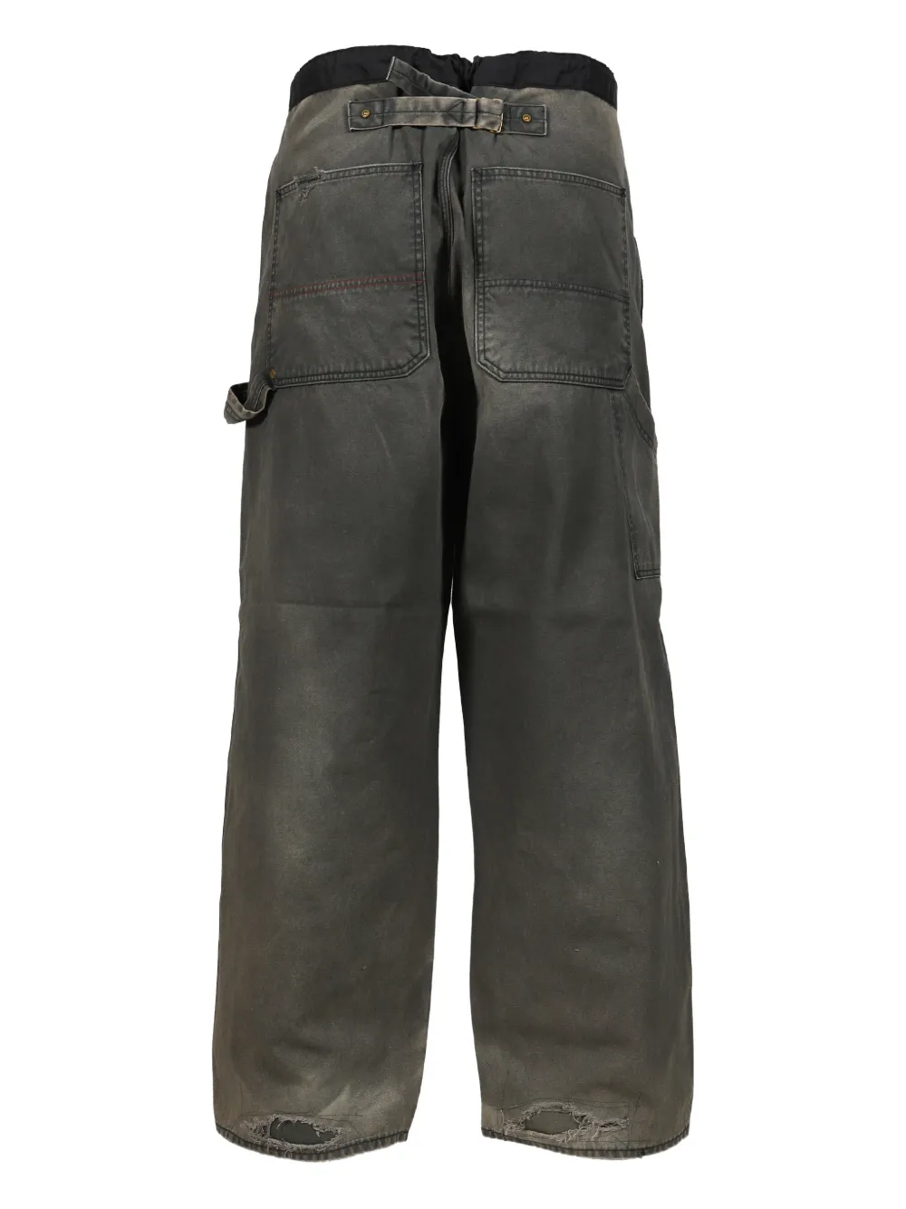 Anachronorm double-knee distressed wide-leg jeans | Jeans anchos | Image 2