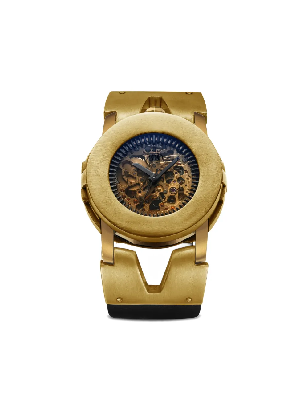 Fob Paris reloj Skeleton de 41 mm | dorado | Image 1