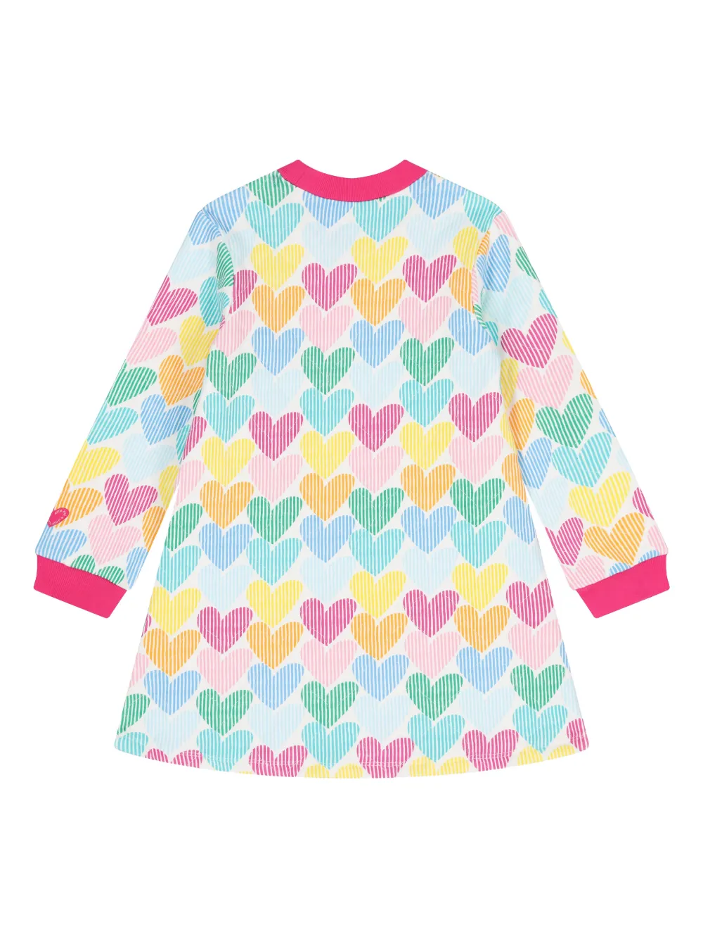 AGATHA RUIZ DE LA PRADA Jurken met hartprint (set van twee) Roze