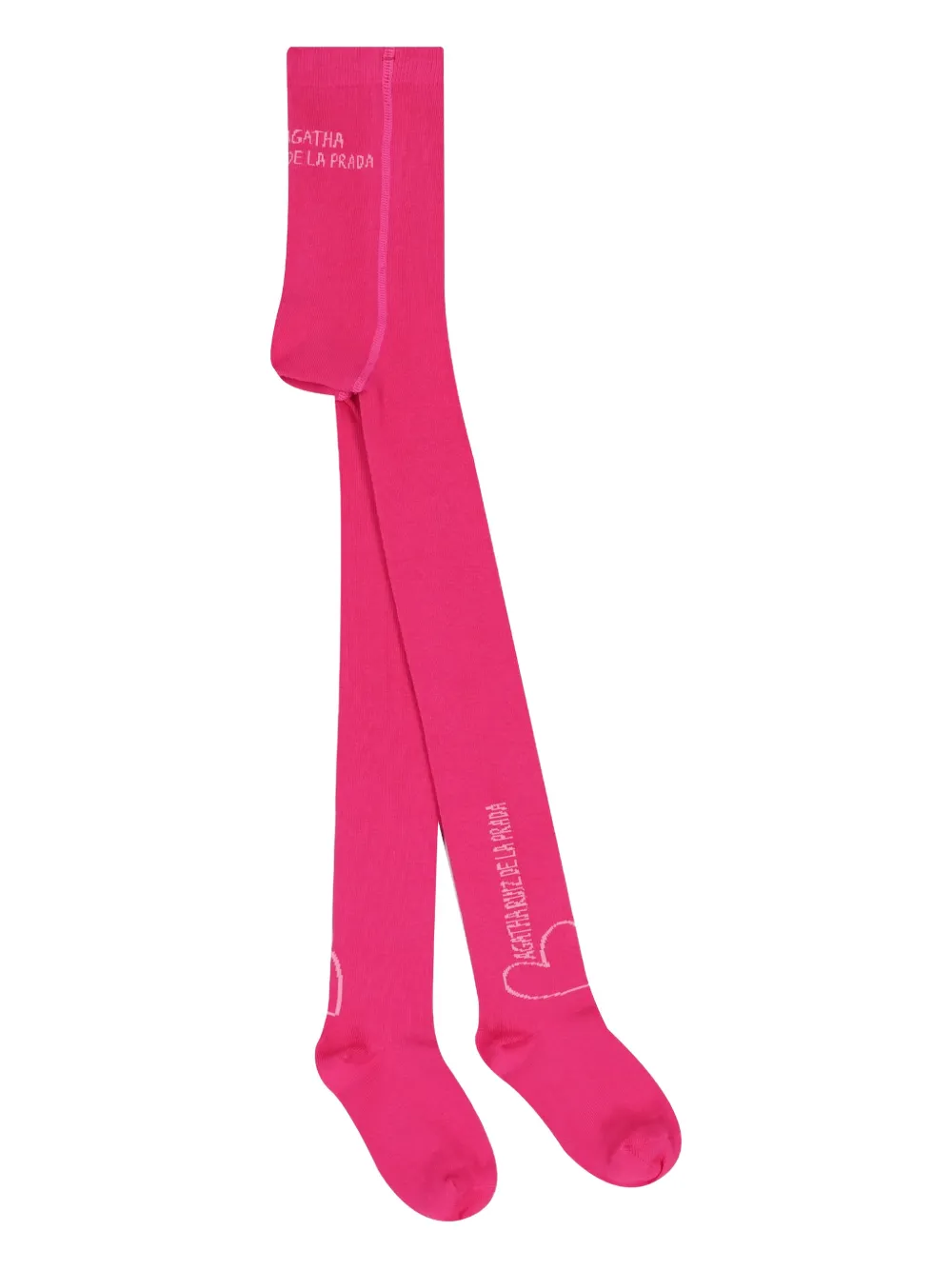 AGATHA RUIZ DE LA PRADA Jurken met hartprint (set van twee) Roze