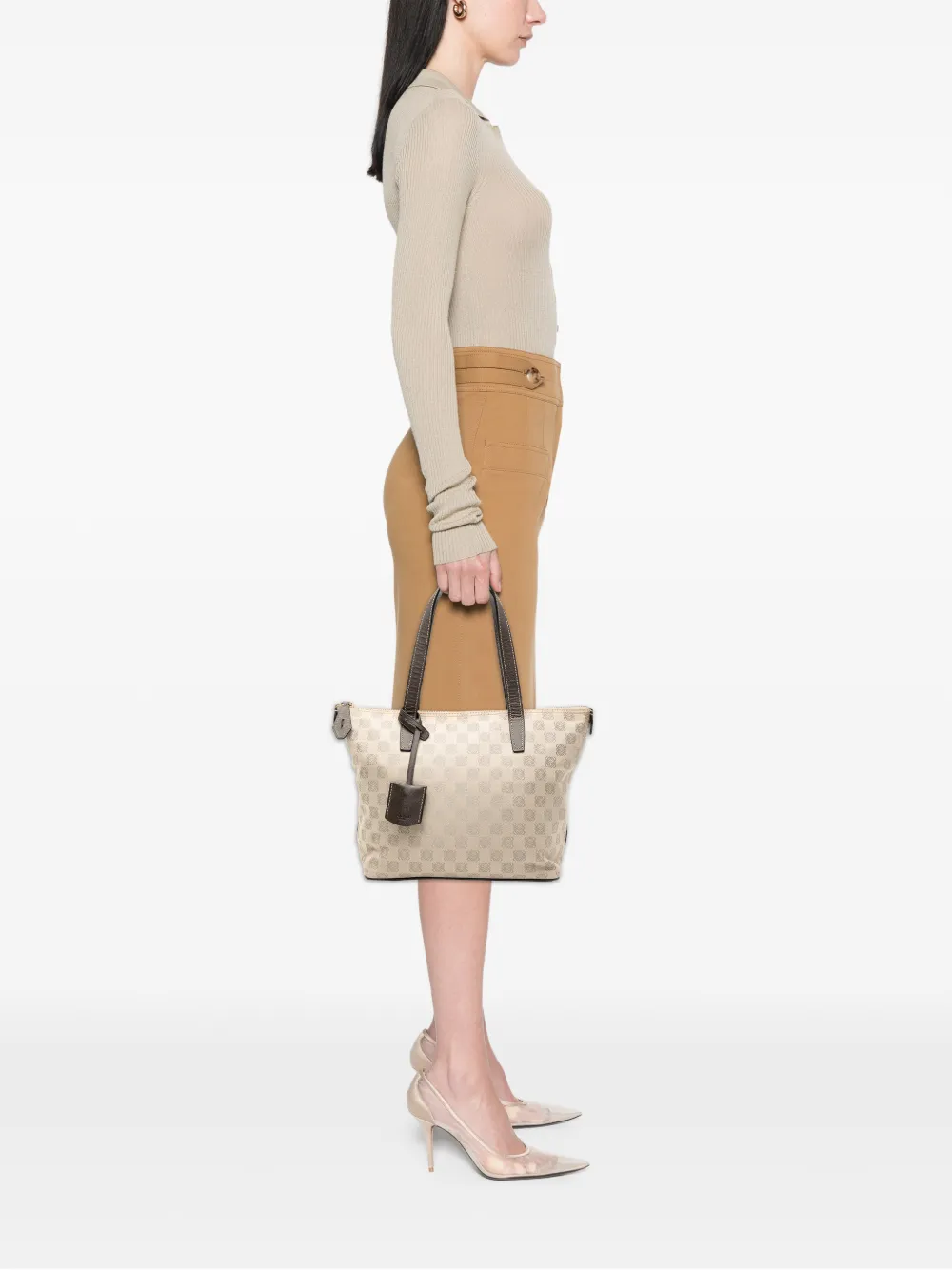 Loewe Pre-Owned 2009 Anagram Canvas tote bag | Pre-Owned | Image 2