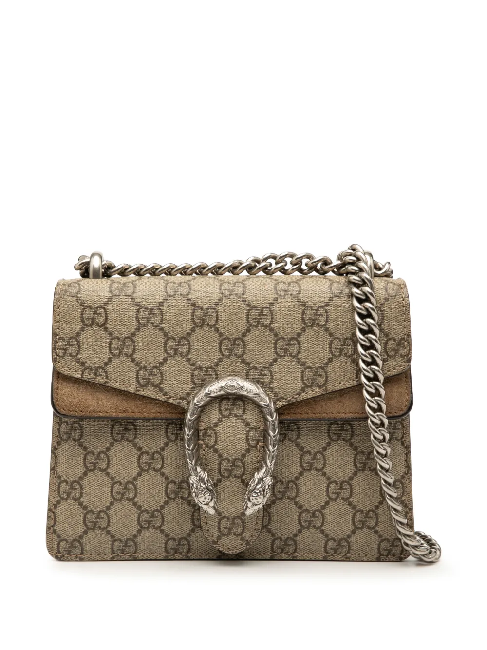 Gucci Pre-Owned Borsa a tracolla Dionysus piccola in tessuto GG Supreme 2016-2025 - Marrone