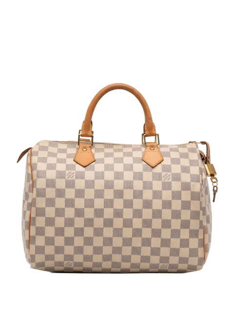 Louis Vuitton Pre-Owned bolsa Damier Azur Speedy 30 2012