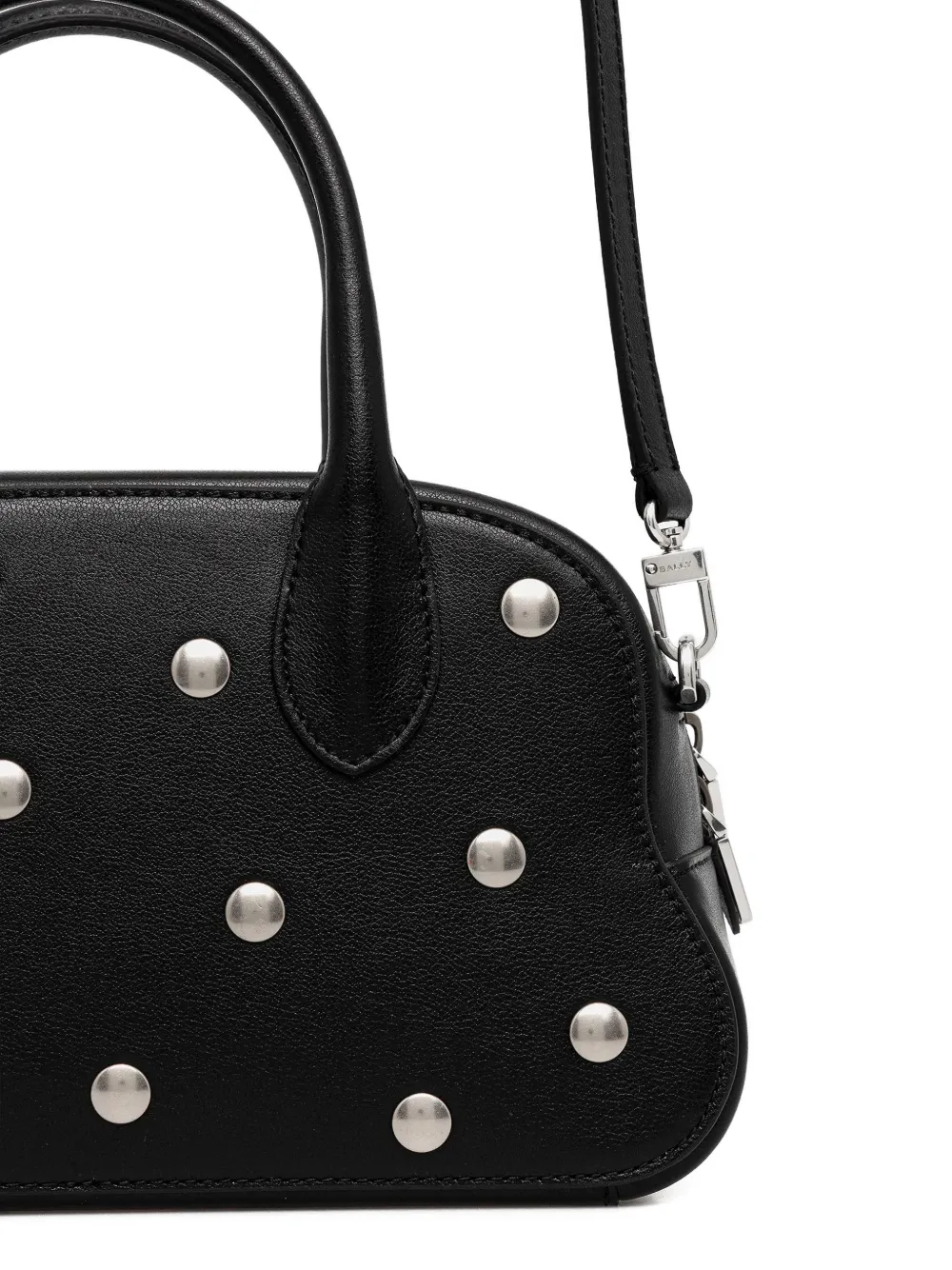 Bally Unda shopper met studs Zwart