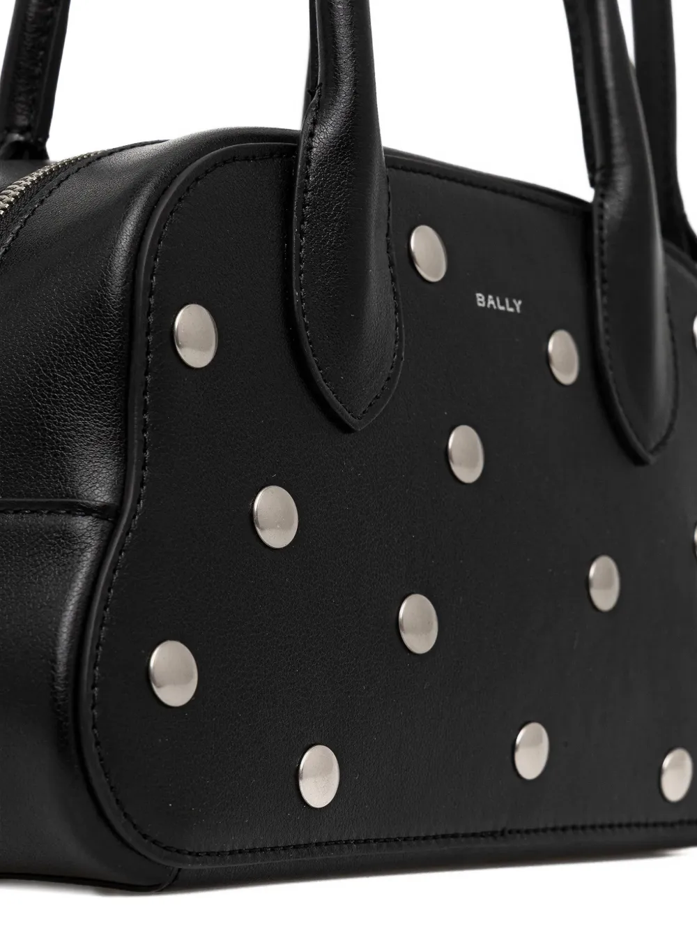 Bally Unda shopper met studs Zwart