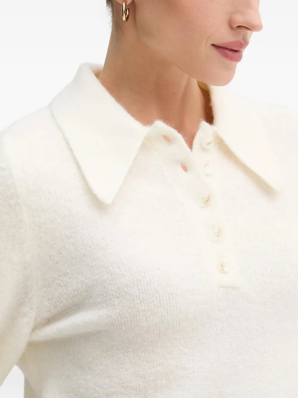 Gestuz Wollen polotop Wit