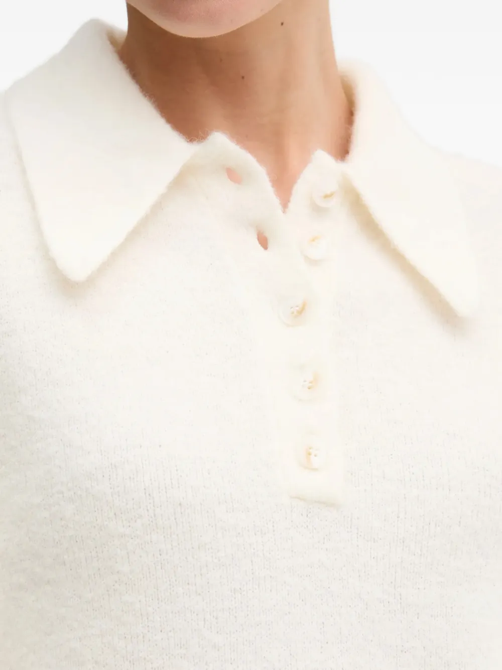 Gestuz Wollen polotop Wit