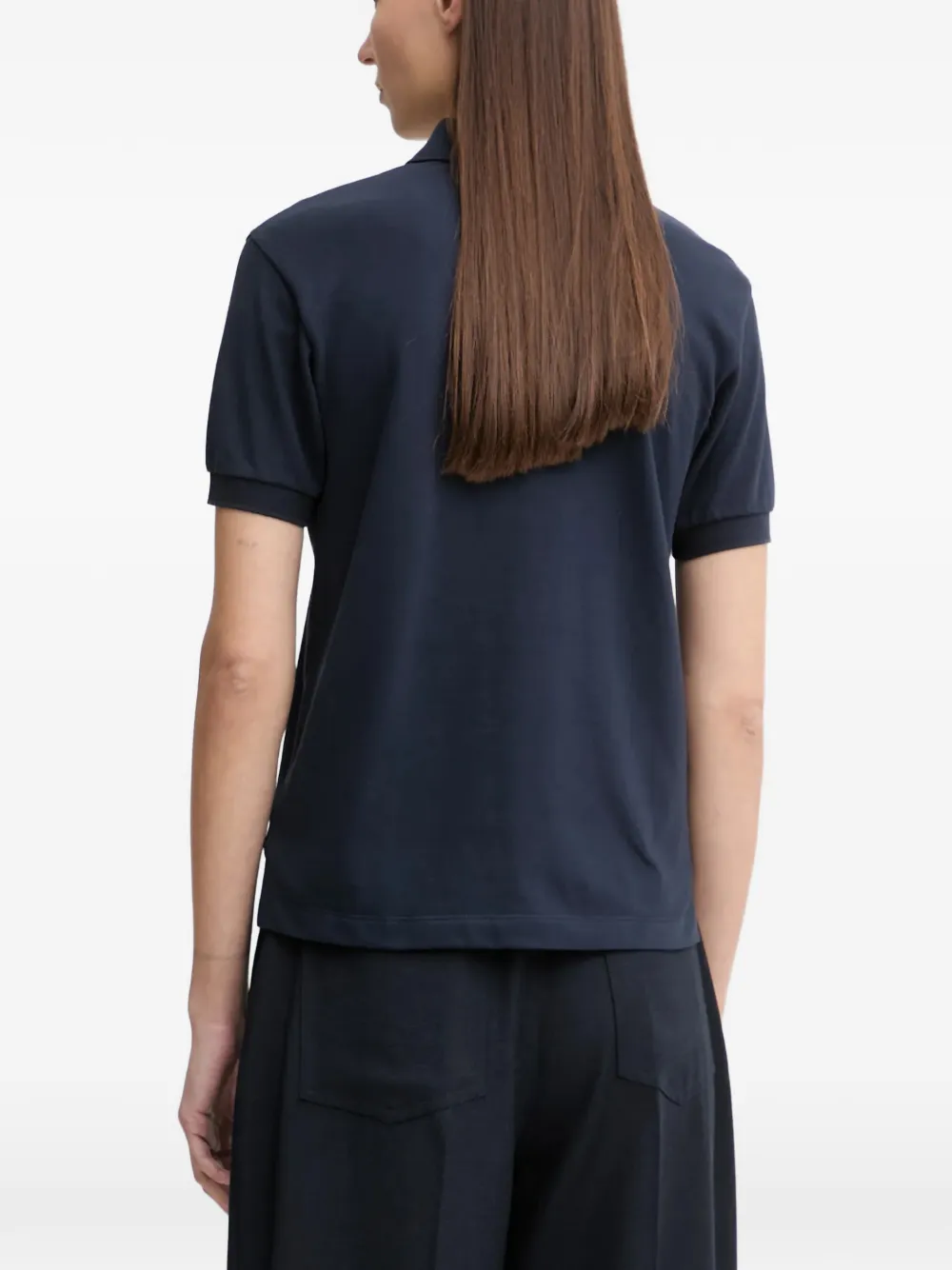  Bally Embroidered Polo Shirt - Blue 