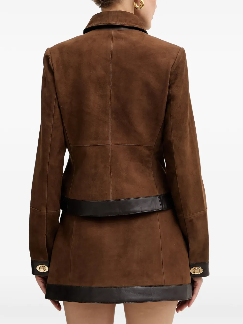  Retrofete Nanna Suede Jacket - Brown 