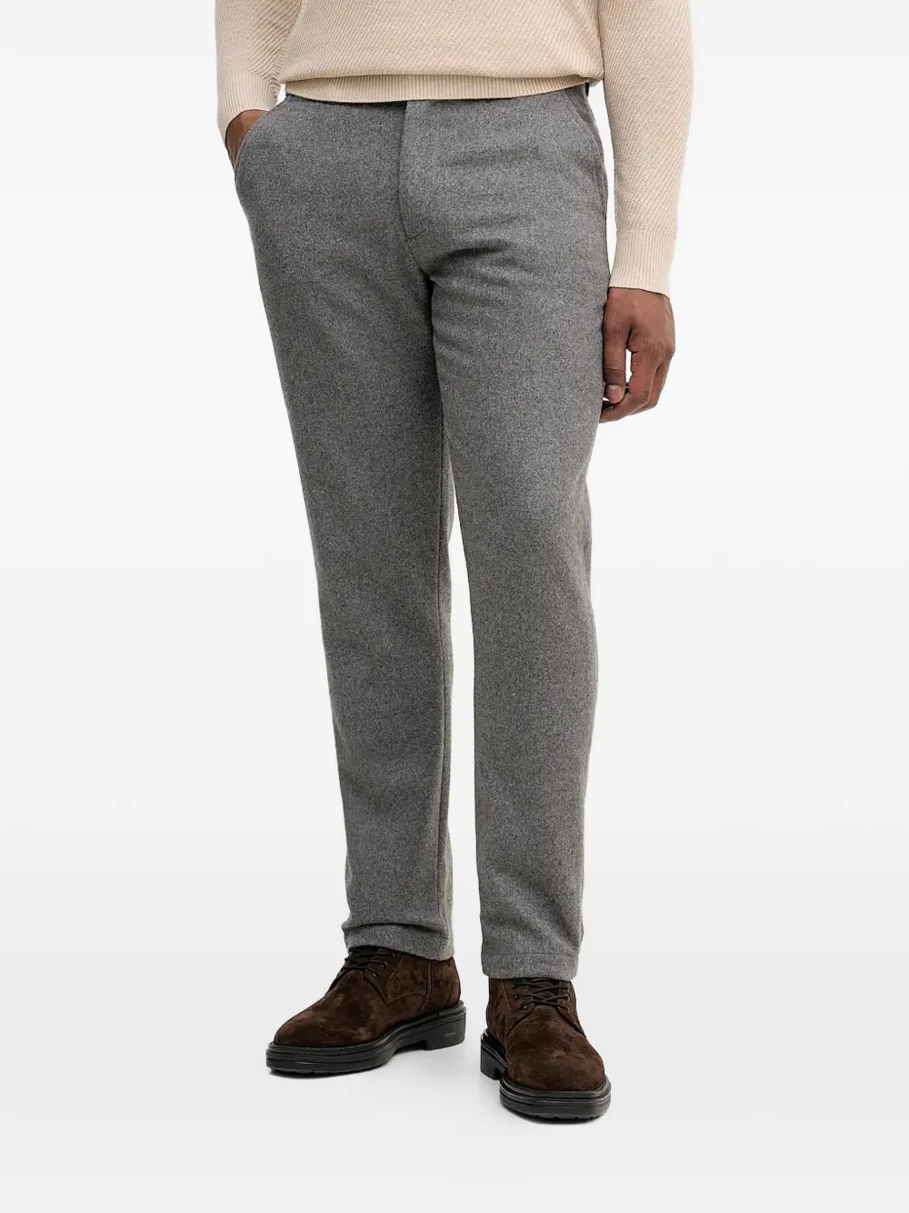Barbour belt-loop trousers | Grey | Image 1