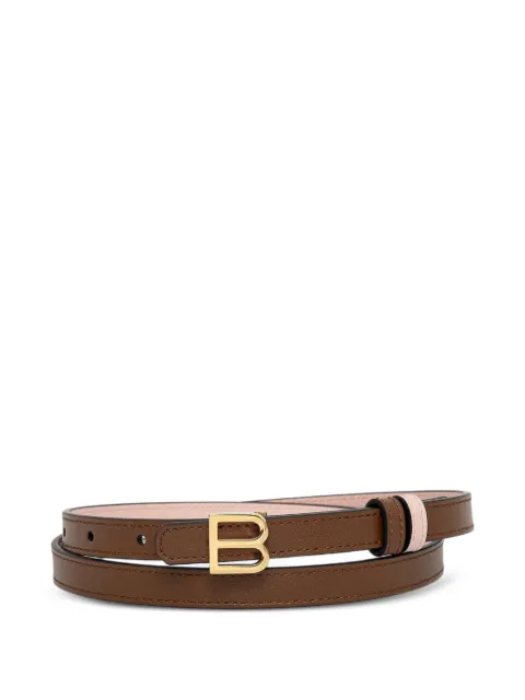Bally logo buckle belt
