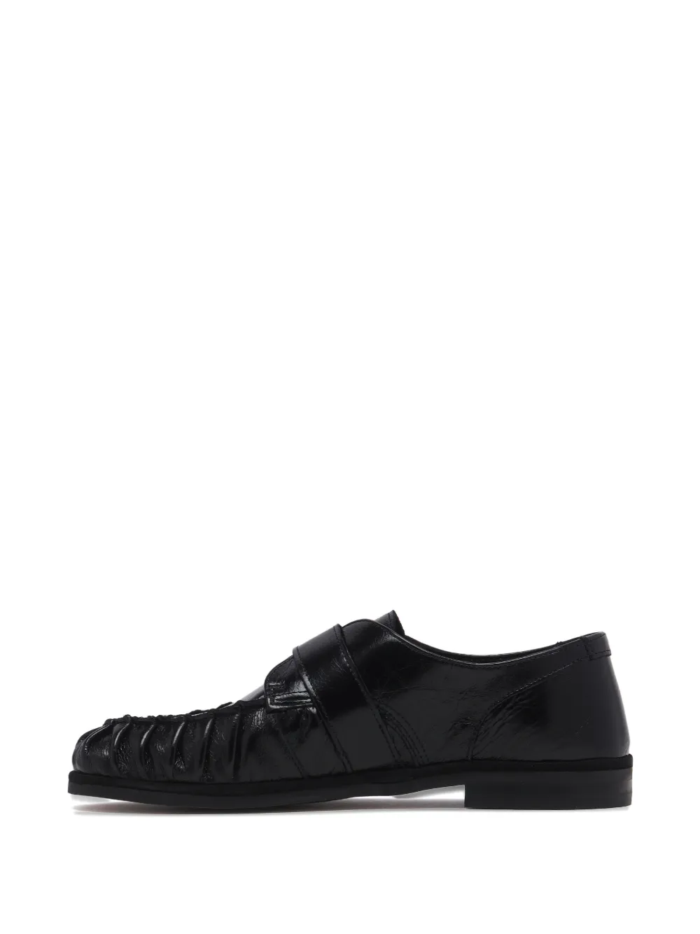 ALOHAS Loafers met gesp Zwart