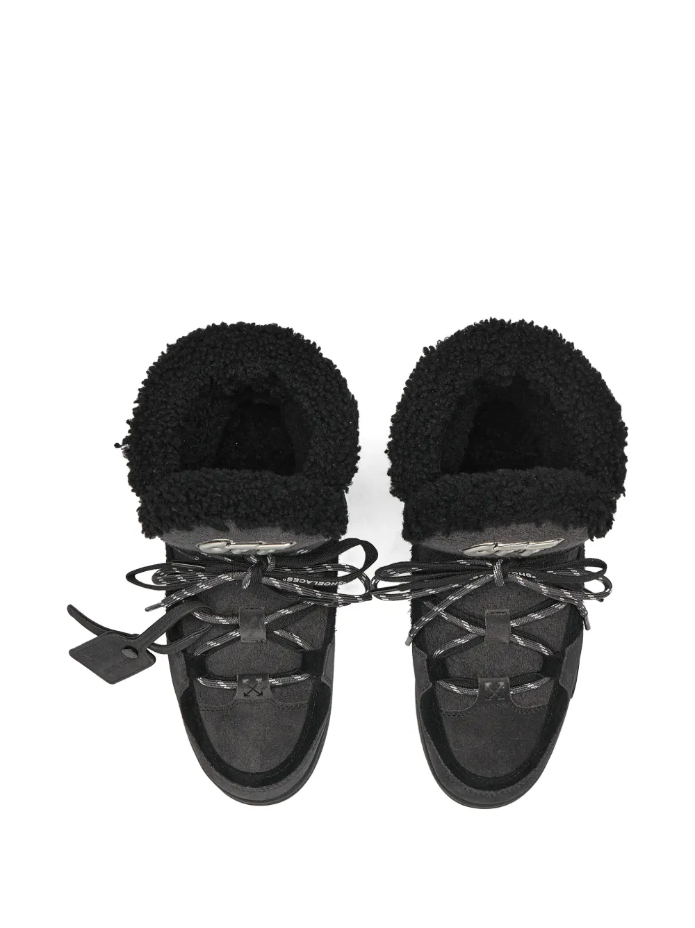 Off-White Laarzen met vlakken Grijs