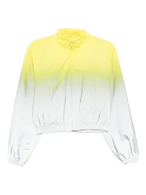 ALEXANDER WANG ブロックチェック シャドーロゴクロップドジャケット Alexander Wang ウィメンズ クロップドジャケット通販 - FARFETCH