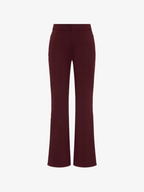 The Upside Mendoza Jackie flared stripe-detail trousers