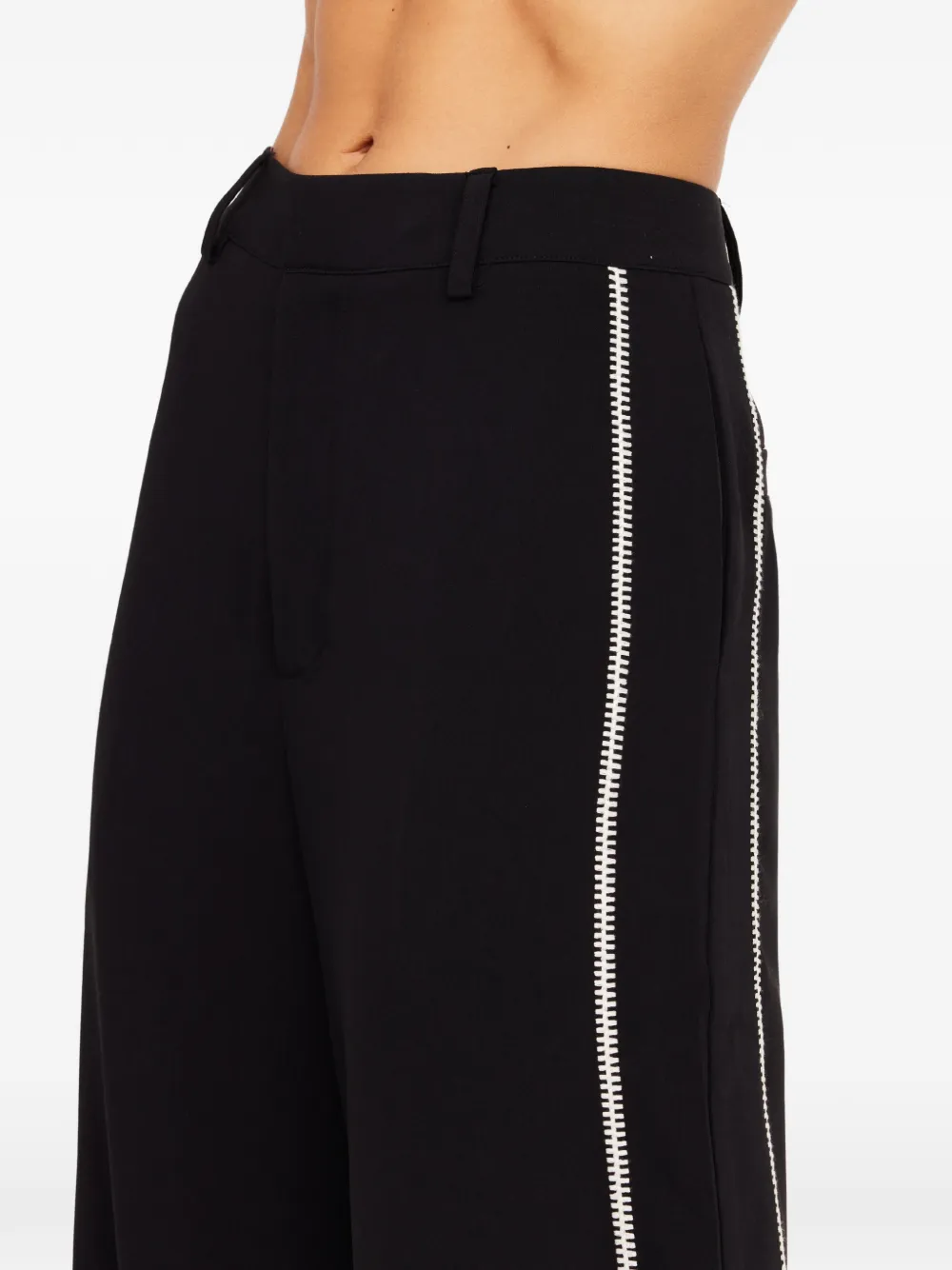 Haveli Wide-Leg Trousers