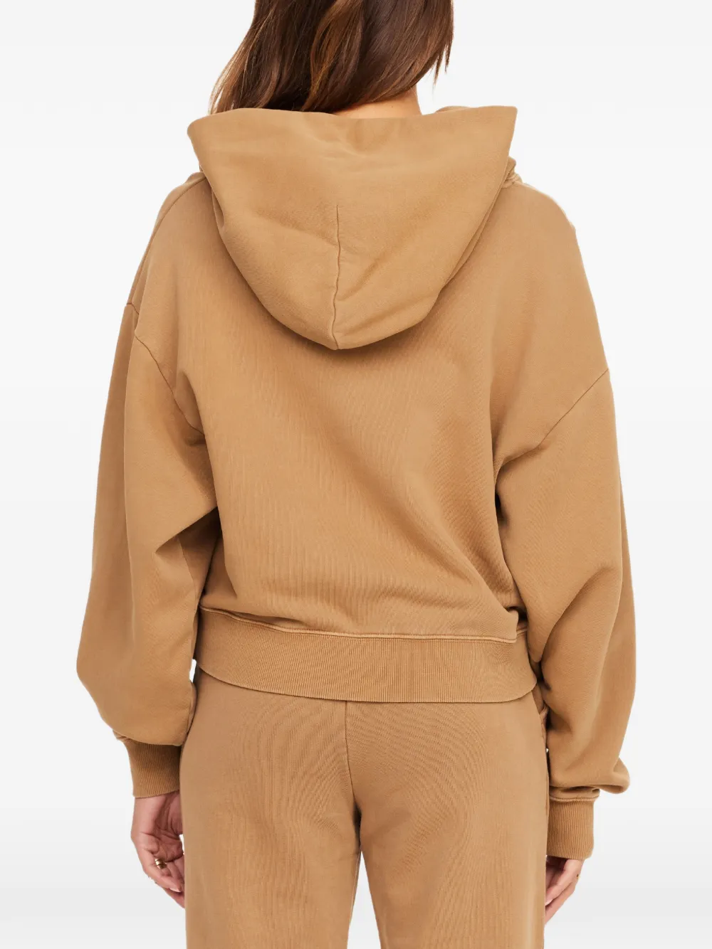 The Upside Kalo Delphi hoodie met logodetail Beige