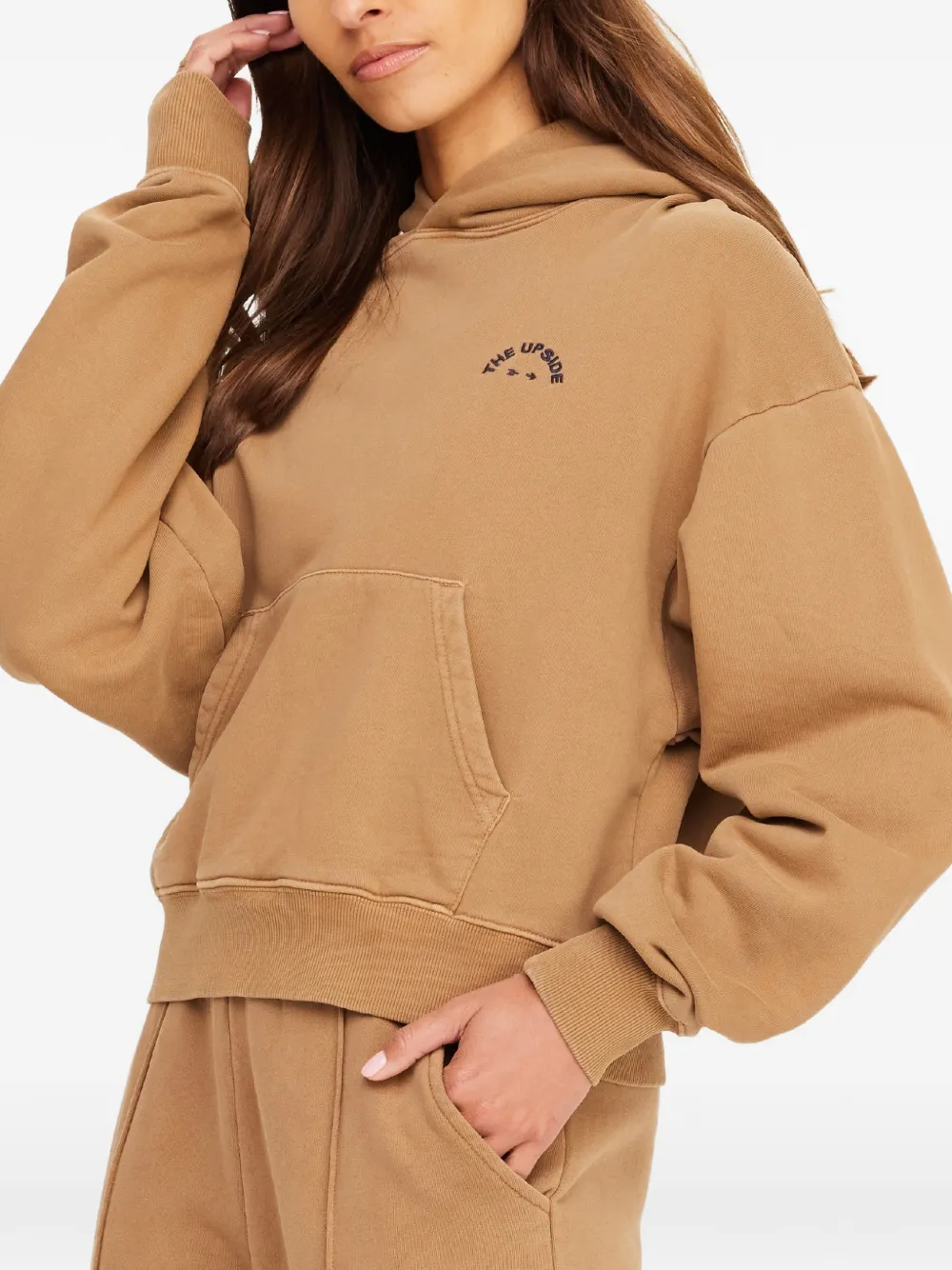 The Upside Kalo Delphi Logo-detail Hoodie - Neutrals 
