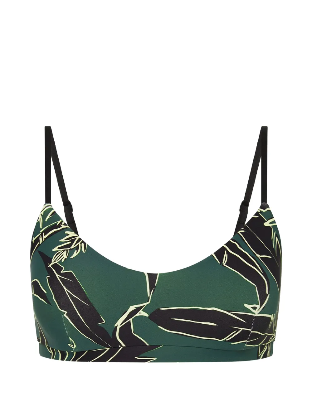 The Upside Tamara floral-print sports bra - Grün