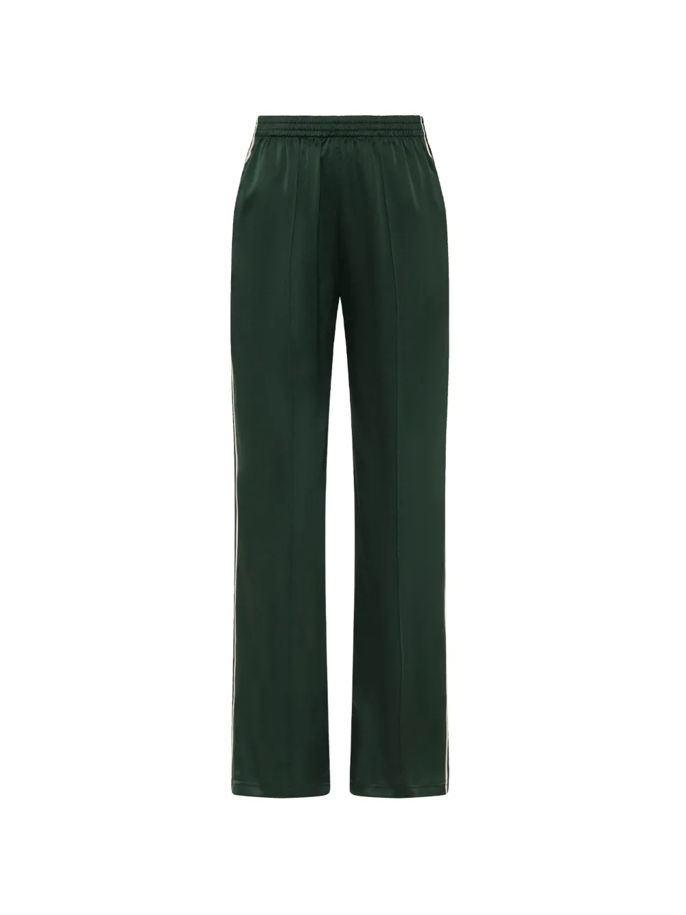 The Upside Marnie wide-leg silk trousers - Verde