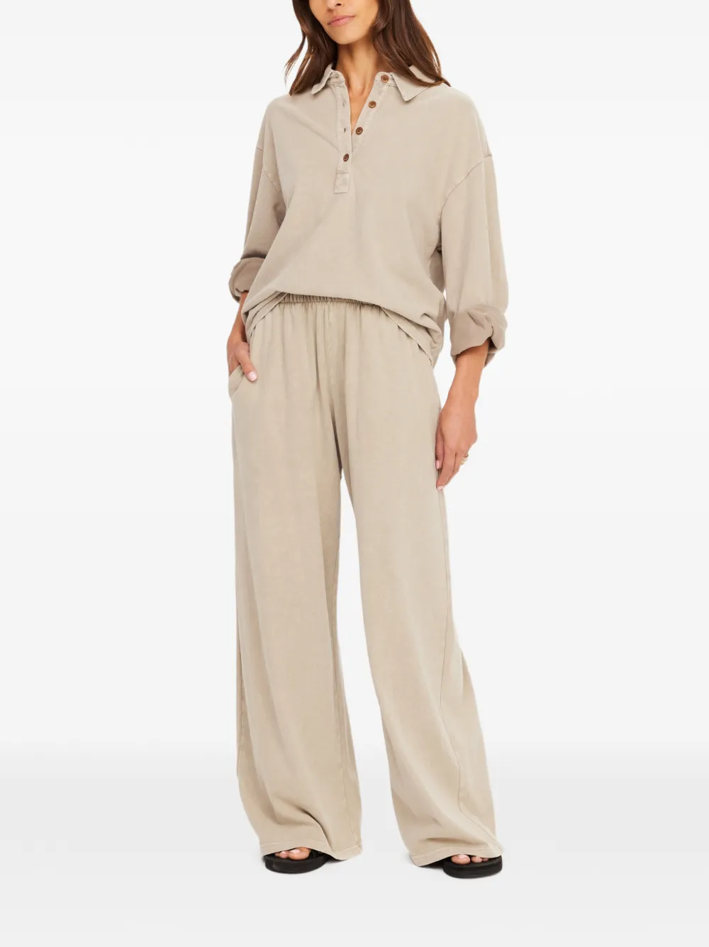  The Upside Soho Tokio Wide-leg Trousers - Neutrals 