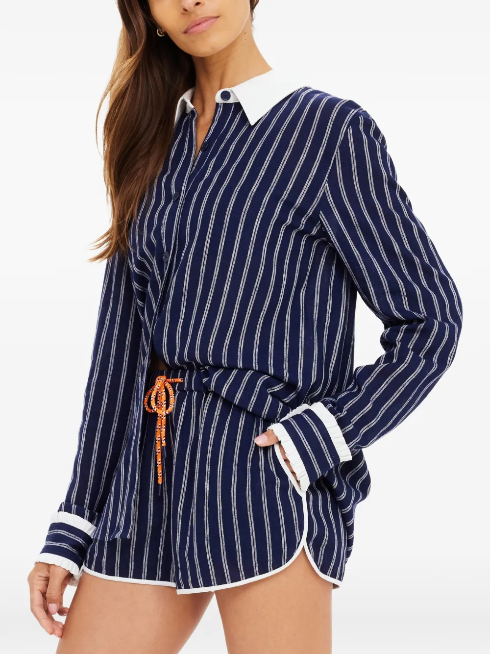 The Upside Belize Bobbi Shirt in Blue, view 4
