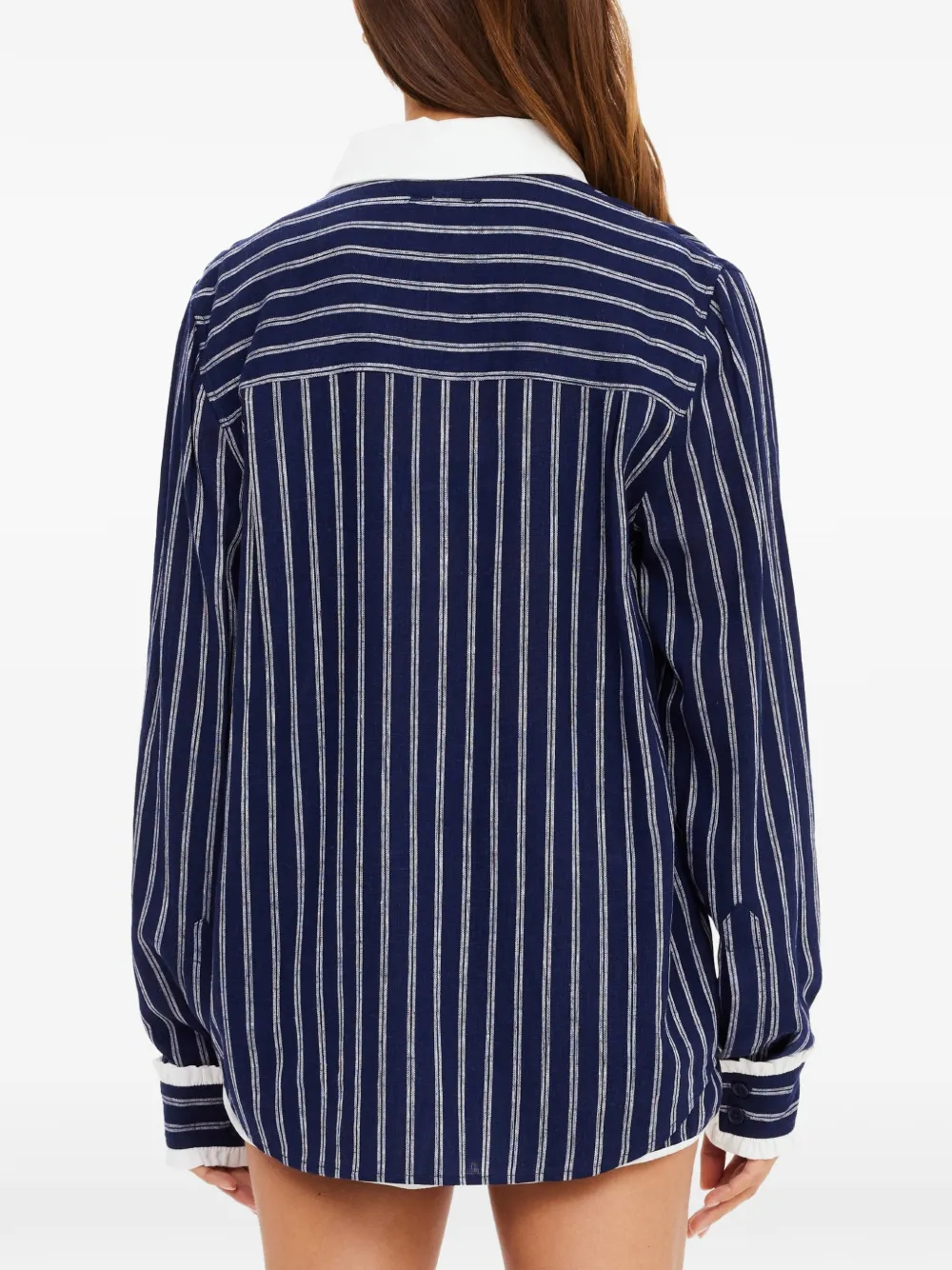 The Upside Belize Bobbi Shirt in Blue, view 5