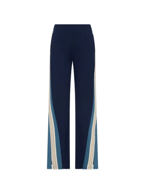 The Upside Petra side-stripe flared trousers