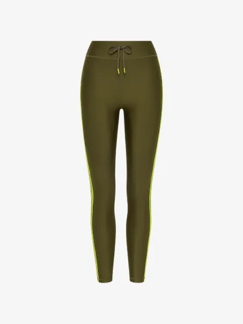 The Upside stripe-detail leggings