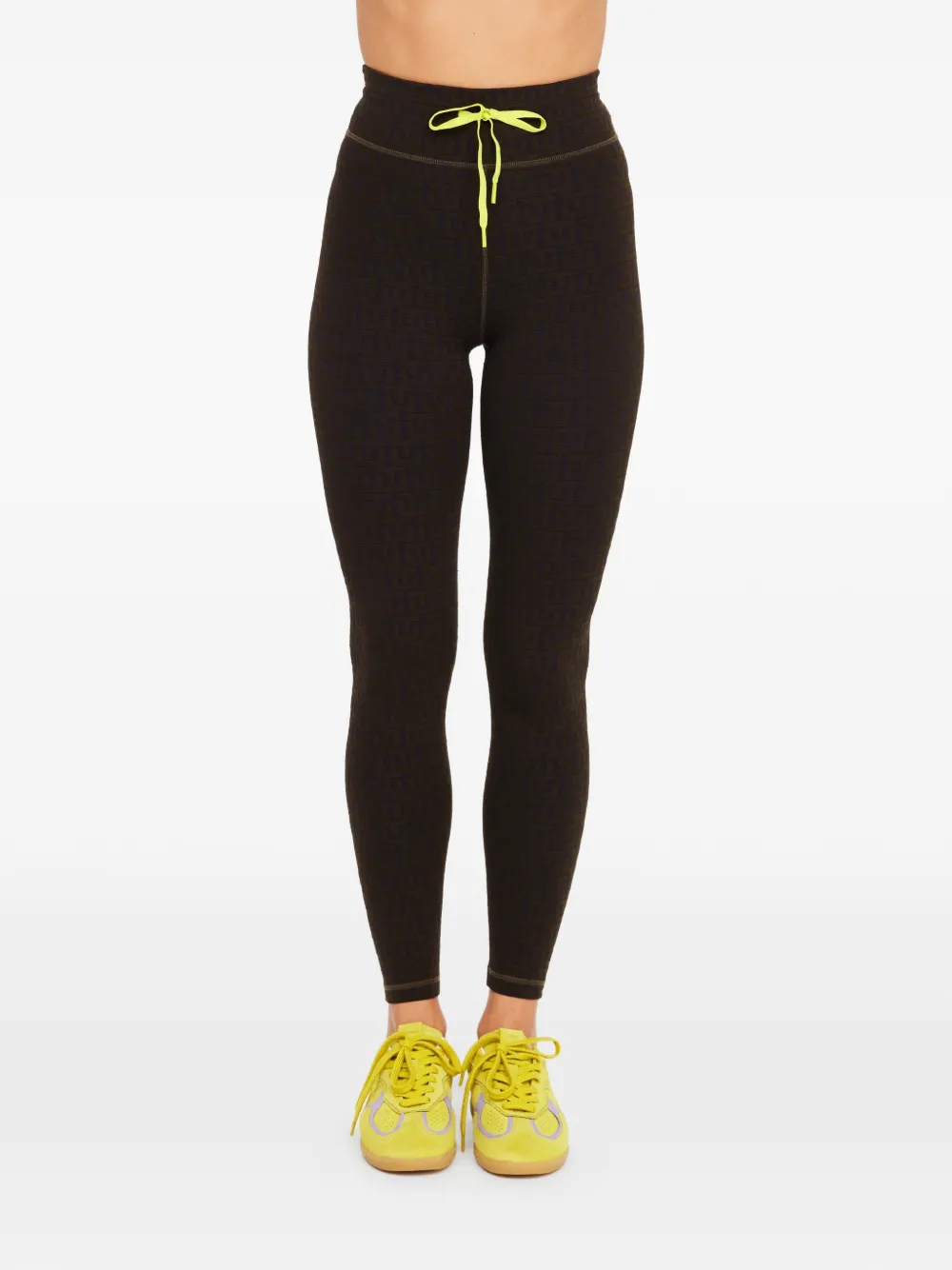  The Upside Castilla Drawstring Leggings - Green 