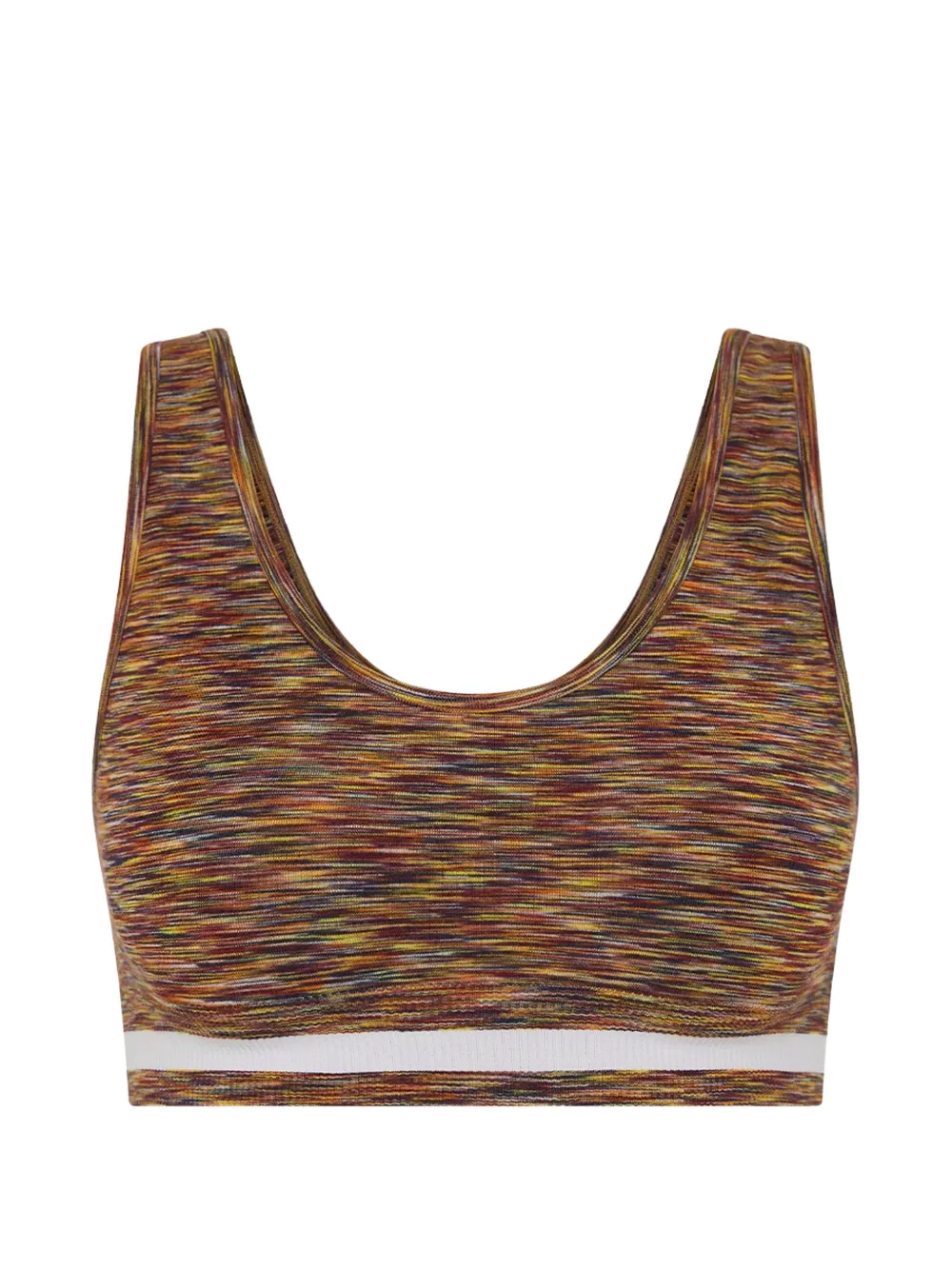 The Upside Nahtloser Sport-BH - Braun