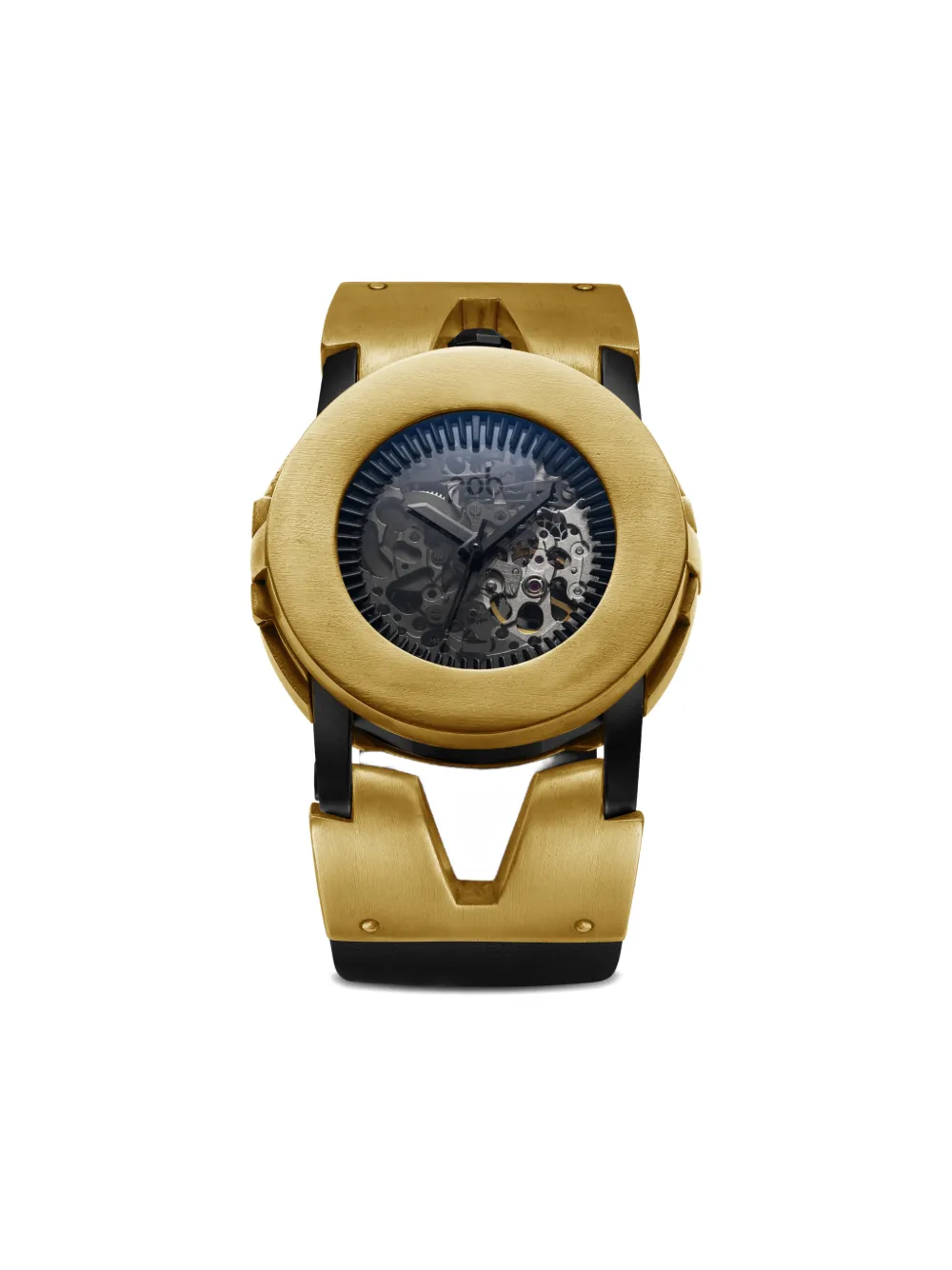 Fob Paris Skeleton 41mm Watch - Nero