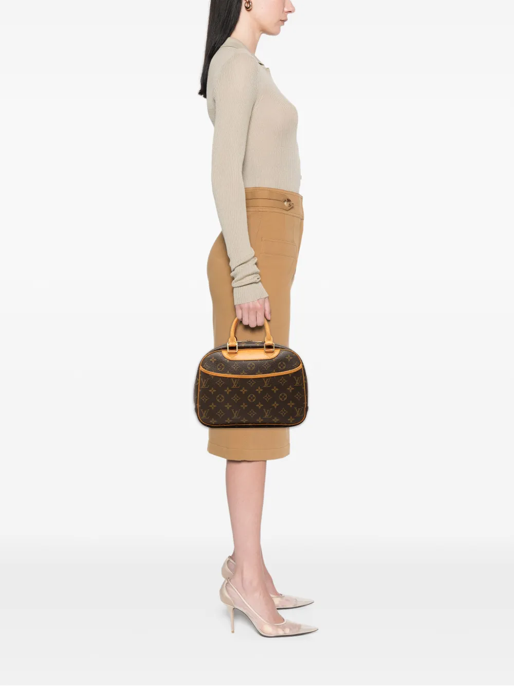 Louis Vuitton Pre-Owned sac à main Monogram Trouville (2004) | Pre-owned | Image 2