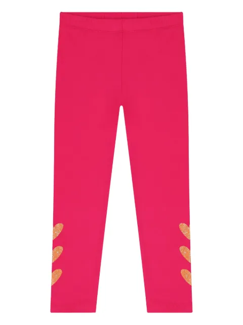 AGATHA RUIZ DE LA PRADA leggins con motivo de corazón