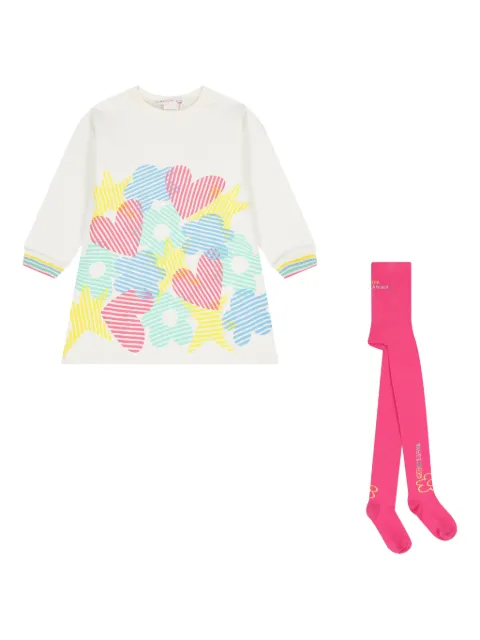AGATHA RUIZ DE LA PRADA heart-print dress set (set of two)